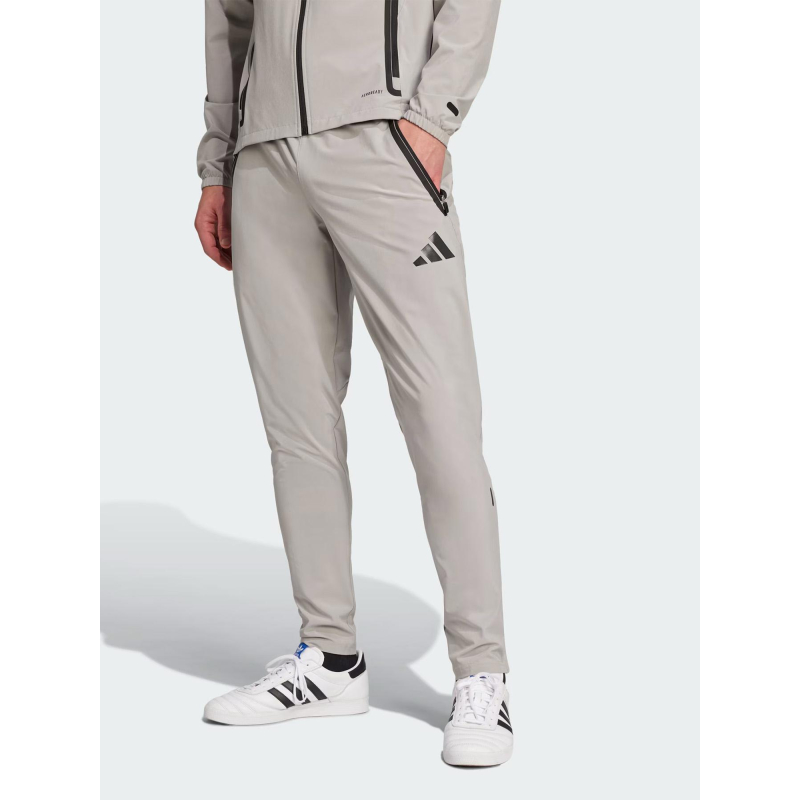 Pantalon tiro 25 competition vis tech travel gris homme - Adidas