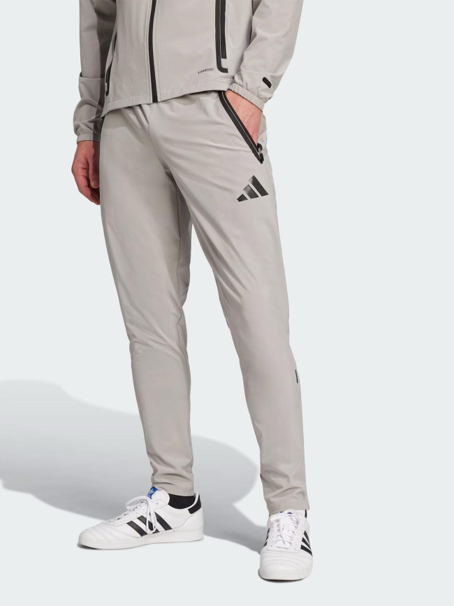 Pantalon tiro 25 competition vis tech travel gris homme - Adidas