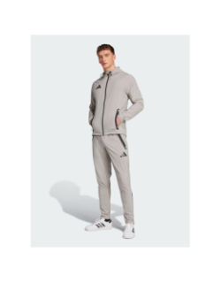 Veste tiro 25 competition vis tech travel gris homme - Adidas