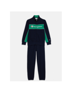 Ensemble de survêtement bleu marine et vert enfant - Champion