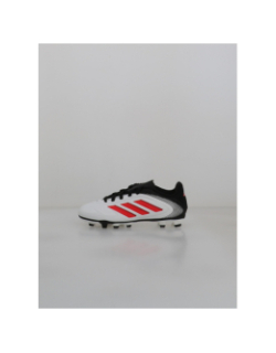Chaussures de football copa pure 3 fg/mg blanc rouge enfant - Adidas
