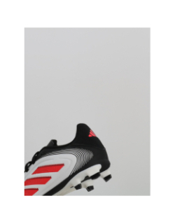 Chaussures de football copa pure 3 fg/mg blanc rouge enfant - Adidas