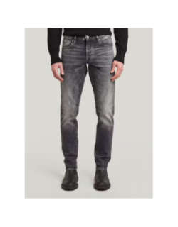 Jean 3301 regular tapered gris homme - G Star