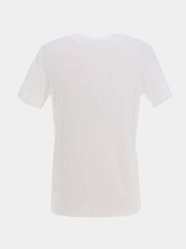 T-shirt slim en coton stretch blanc homme - Calvin Klein