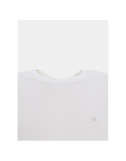 T-shirt slim en coton stretch blanc homme - Calvin Klein