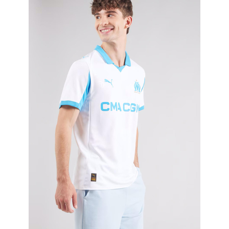 Maillot domicile officiel Olympique de Marseille 25/26 blanc - Puma