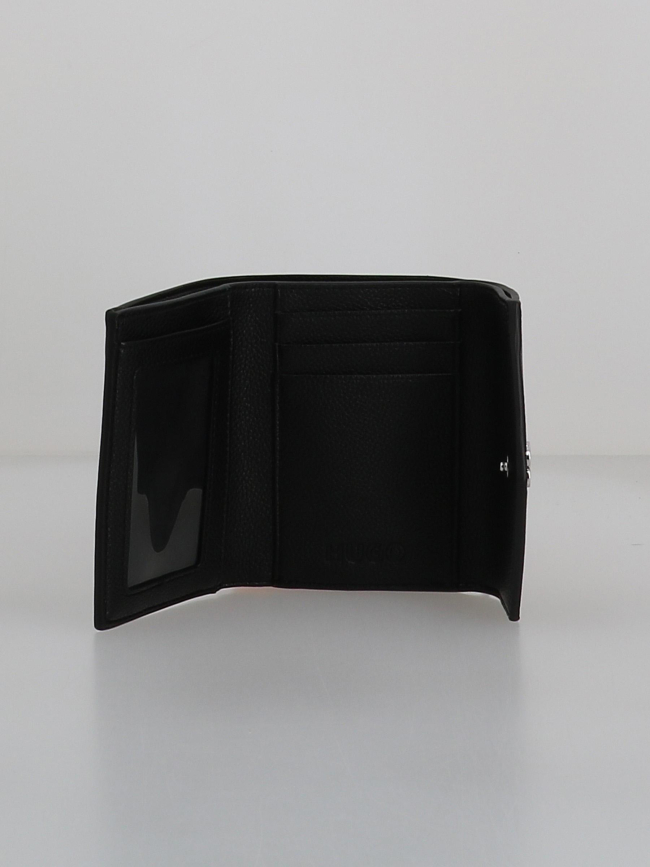 Portefeuille mini chris 2.0 noir femme - Hugo