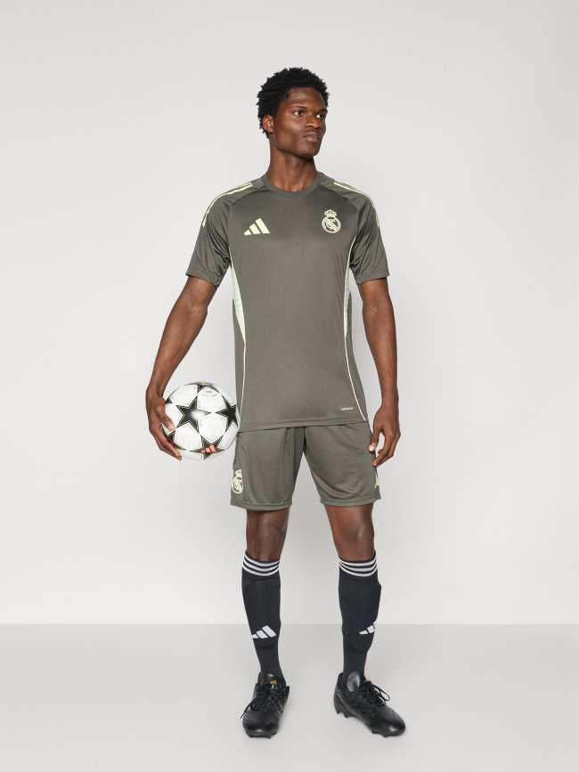 Short d'entrainement real madrid 25/26 vert homme - Adidas
