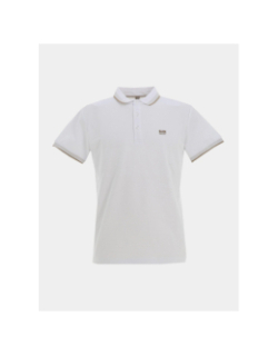 Polo stretch à manches courtes beely blanc homme - Sun Valley