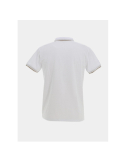 Polo stretch à manches courtes beely blanc homme - Sun Valley