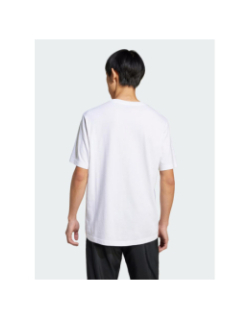 T-shirt lounge slide graphic blanc homme - Adidas