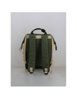 Sac à dos medium adventurer vila verde kaki beige - Cabaïa