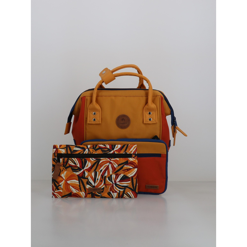 Sac à dos small adventurer kilfi jaune orange - Cabaïa