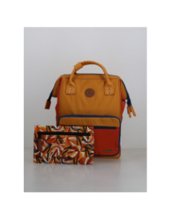 Sac à dos medium adventurer kilfi jaune orange - Cabaïa