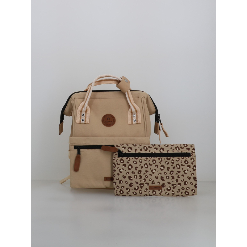 Sac à dos small adventurer lobito beige - Cabaïa