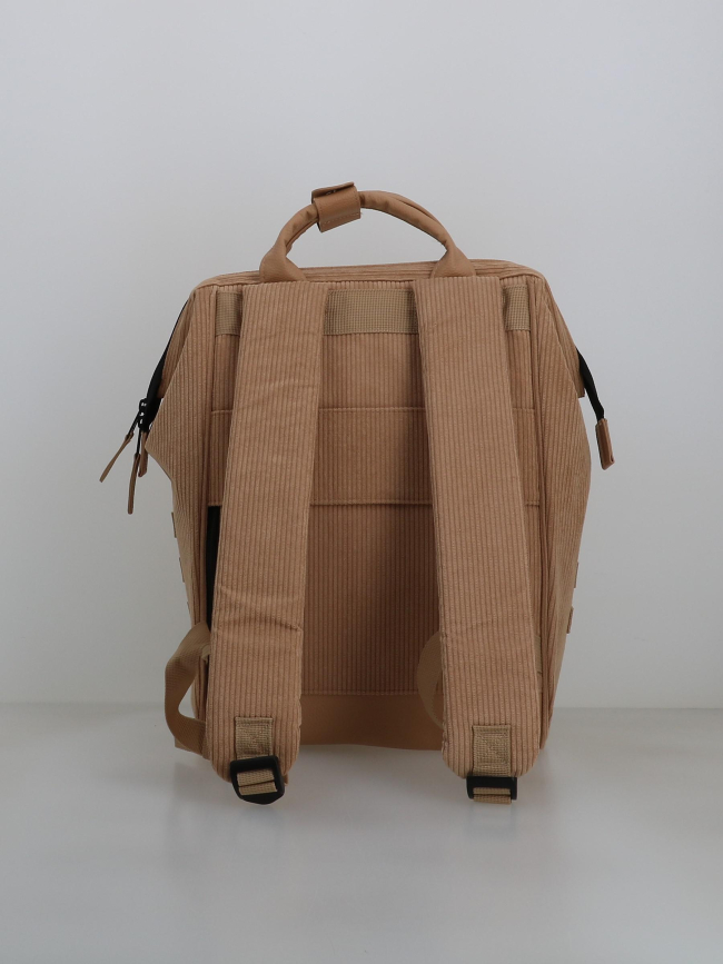 Sac à dos medium adventurer velours luxor beige - Cabaïa