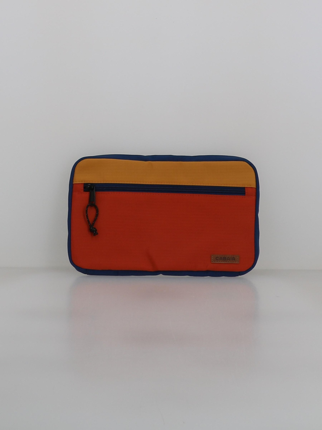Pochette avant large kilfi orange bleu - Cabaïa