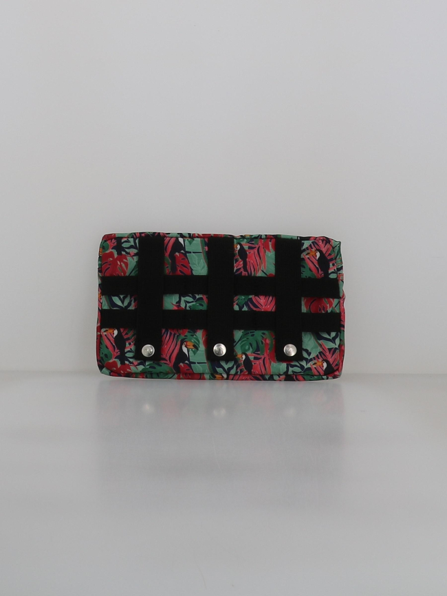 Pochette avant large llogara pass vert rouge - Cabaïa