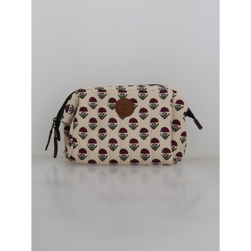 Trousse de toilette aruba beige - Cabaïa