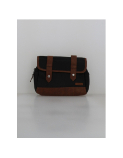 Trousse de toilette trogir noir marron - Cabaïa
