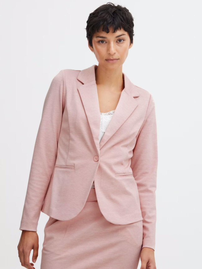 Veste blazer kate rose femme - Ichi