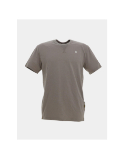 T-shirt à manche courtes uni nifous gris homme - G-star