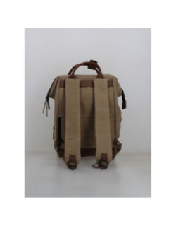 Sac à dos medium adventurer rabat beige - Cabaïa