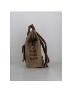 Sac à dos medium adventurer rabat beige - Cabaïa