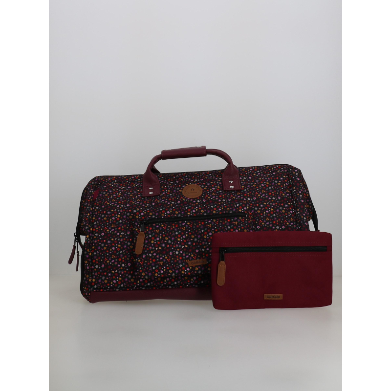 Sac de voyage imprimé all over lausanne violet - Cabaïa