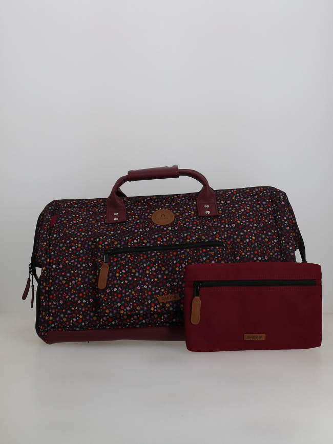 Sac de voyage imprimé all over lausanne violet - Cabaïa