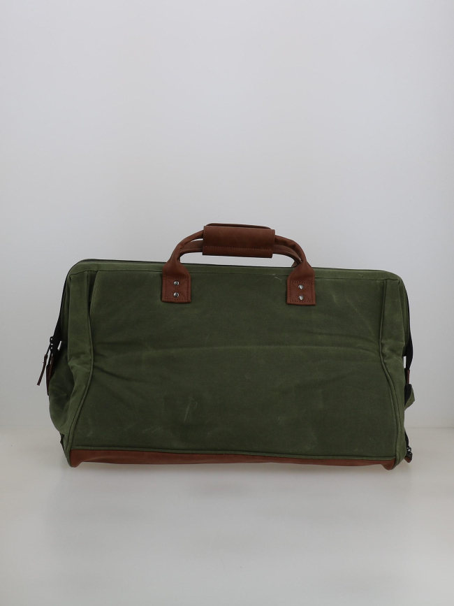 Sac de voyage nicosia kaki marron - Cabaïa