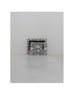 Pochette gourde latérale belle isle gris blanc - Cabaïa