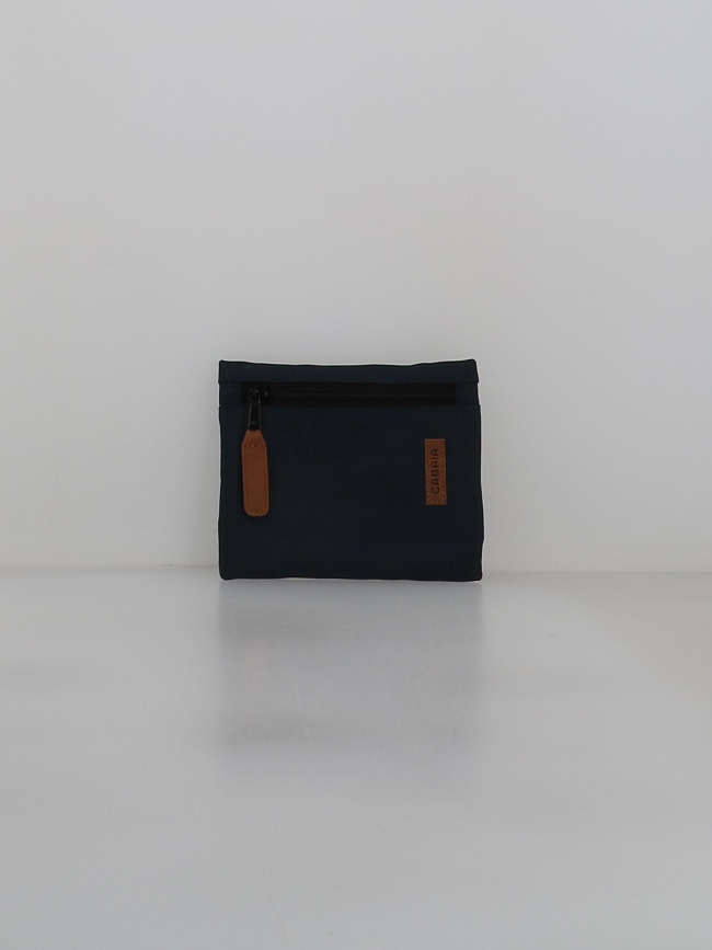 Pochette gourde latérale harpa bleu marine - Cabaïa