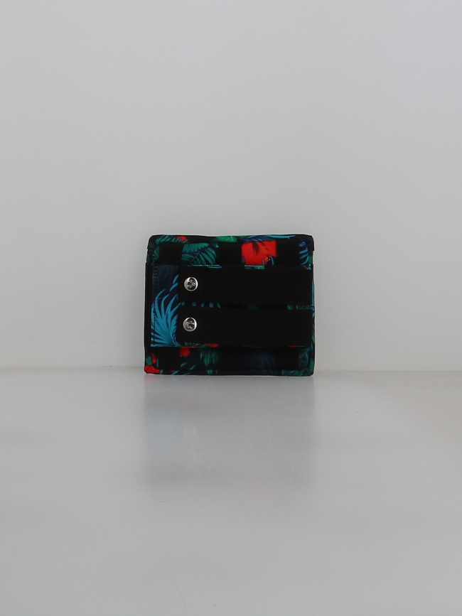 Pochette gourde latérale solfar noir rouge bleu - Cabaïa