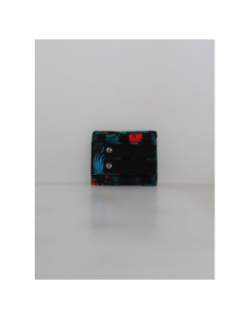 Pochette gourde latérale solfar noir rouge bleu - Cabaïa