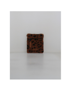 Pochette latérale léopard gaya marron - Cabaïa