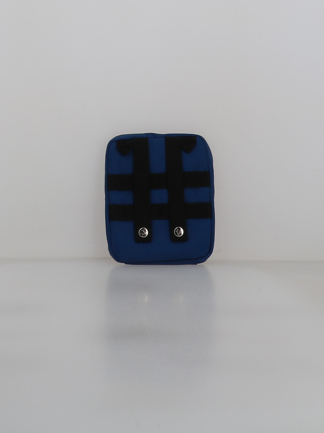 Pochette latérale mini kilfi orange bleu - Cabaïa