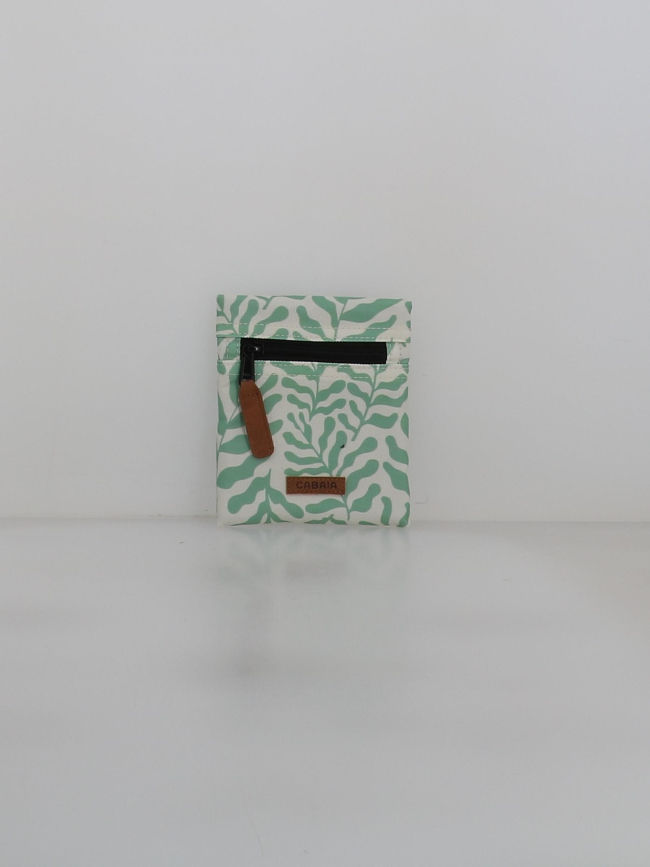 Pochette latérale mini kilimandjaro volcano vert blanc - Cabaïa