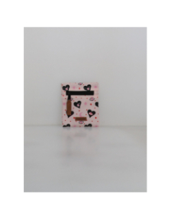 Pochette latérale mini piazza mercantile rose - Cabaïa