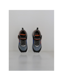 Baskets à scratch flew glow ultra noir enfant - Skechers