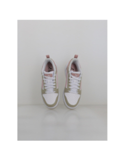 Basket rebound v6 low blanc et rose fille - Puma