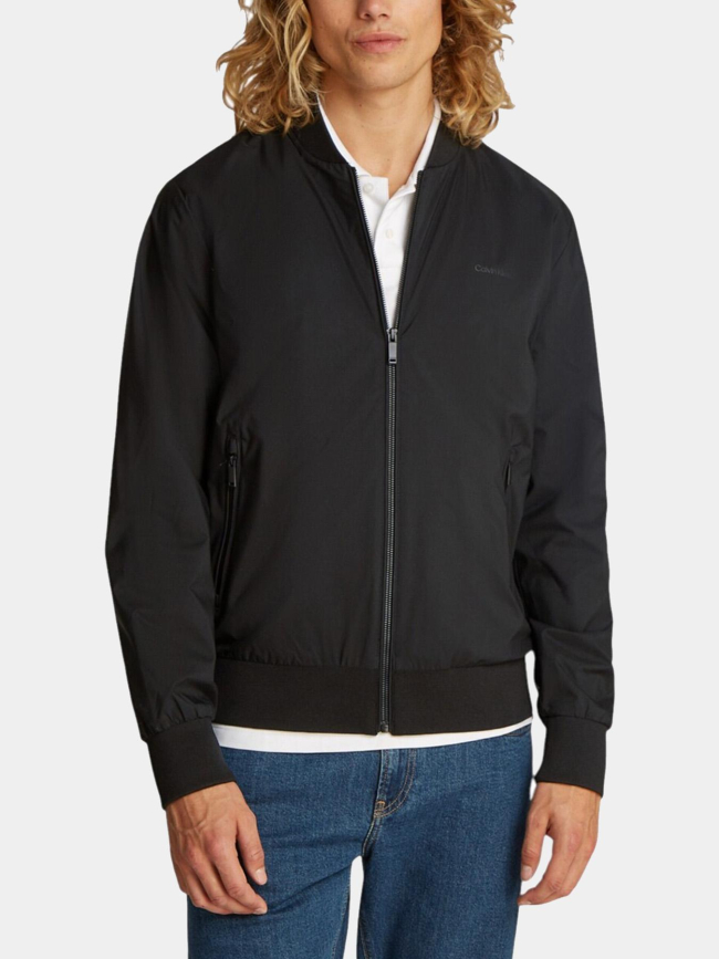 Veste bomber mat bleu marine homme - Calvin Klein