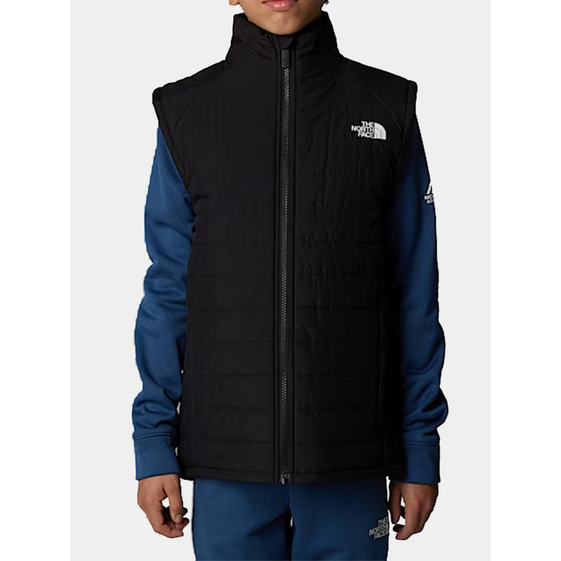 Gilet à isolation synthétique never stop noir garçon - The North Face