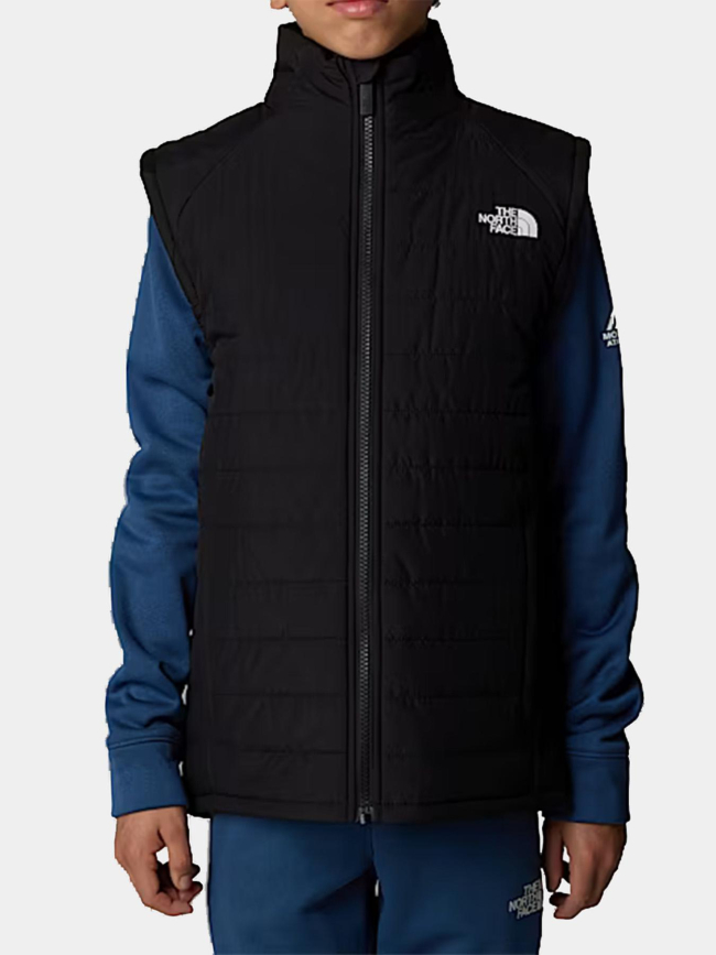 Gilet à isolation synthétique never stop noir garçon - The North Face