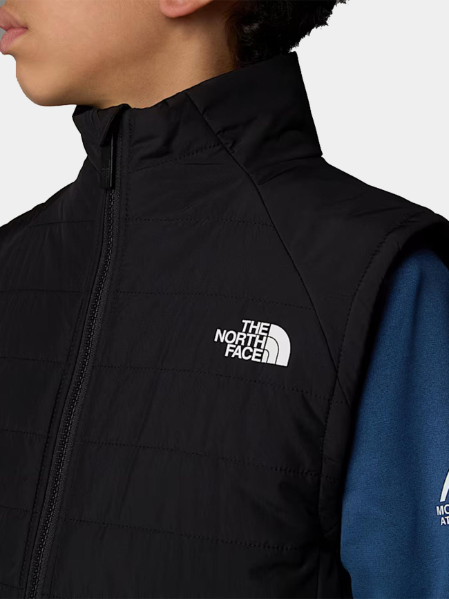 Gilet à isolation synthétique never stop noir garçon - The North Face