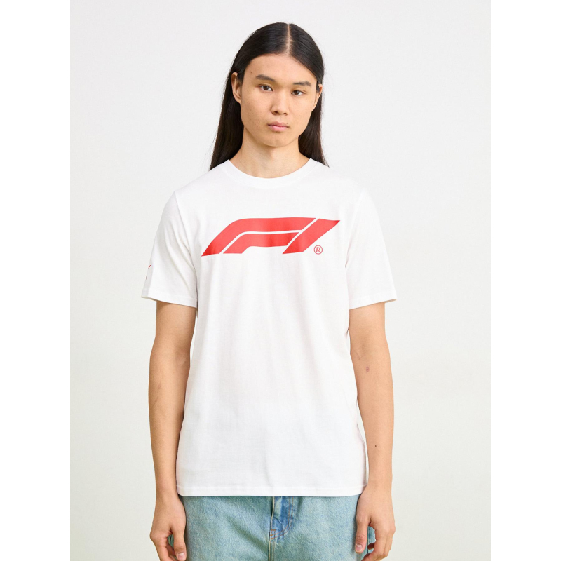 T-shirt à logo essentials f1 blanc homme - Puma