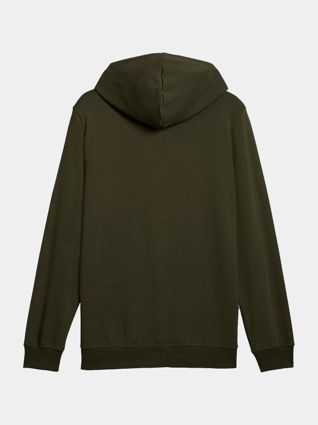 Sweat à capuche essentials color kaki homme - Puma