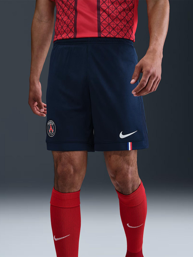Short de football psg domicile 25/26 bleu homme - Nike
