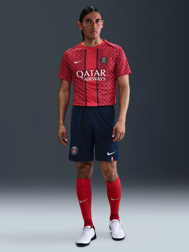 Short de football psg domicile 25/26 bleu homme - Nike