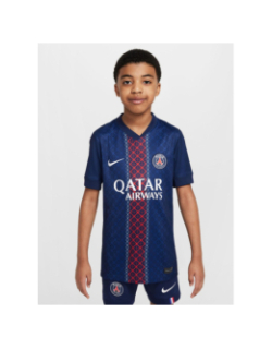 Maillot de football psg domicile 24/25 replica bleu enfant - Nike